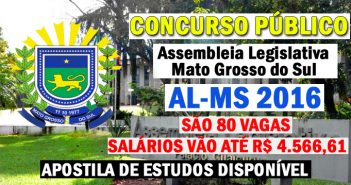 Apostila Concurso Assembleia Legislativa MS 2016