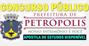 Apostila Concurso Prefeitura Petrópolis RJ 2016