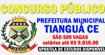 Apostila Concurso Prefeitura Tianguá CE 2016